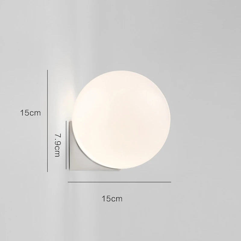 Applique murale led ronde
