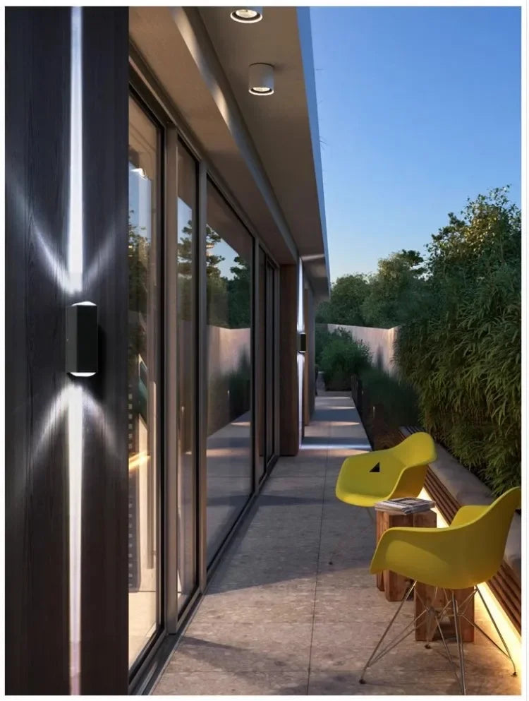 Applique murale extérieur lazer