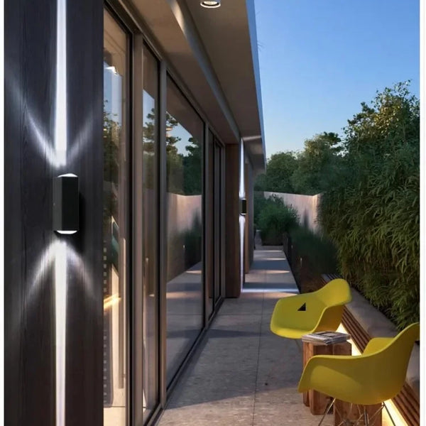 Applique murale extérieur lazer