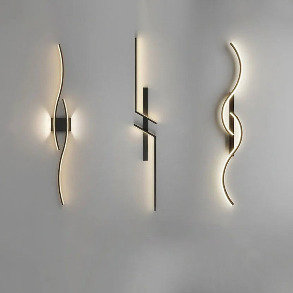 Applique murale noire design interieur