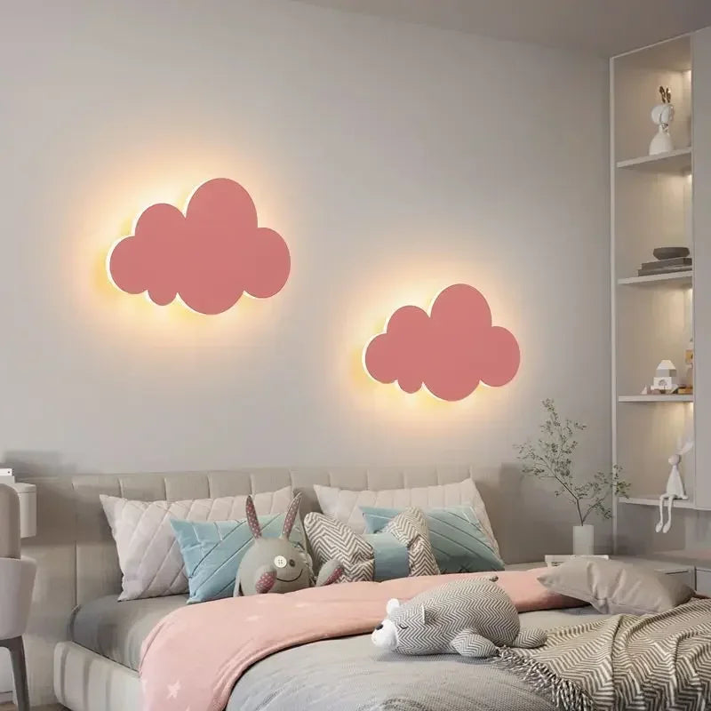Applique murale nuage led