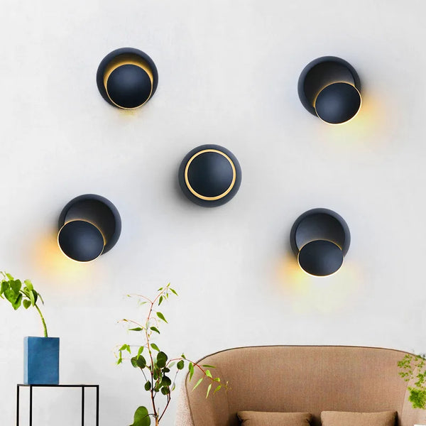 Applique murale noire design