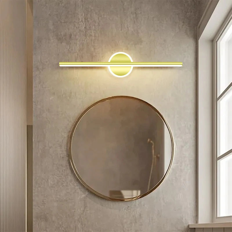 Applique murale miroir salle de bain
