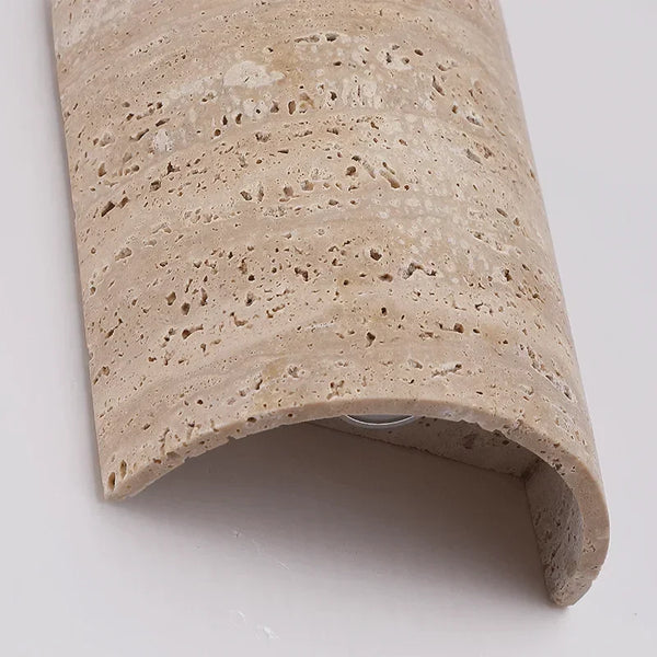 Applique murale travertin naturel