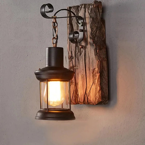 Applique murale bois naturel