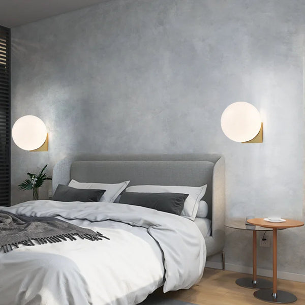 Applique murale led ronde